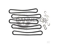 Élastiques en caoutchouc 225mm (5x)
